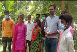  Students submitted memorandum, collector, principal, Udaipur