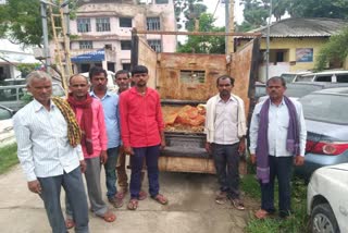 a dead body of a farmer recovered from river bank in gaya