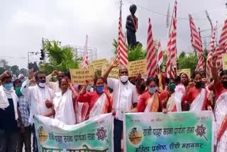 tribal Organizations demanded sarna code in ranchi