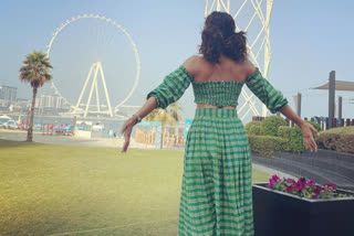 Tapsee in vacation