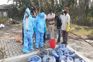 illegal acid company sealed by police in bhangar