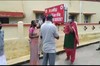 Covai people protest against hospital