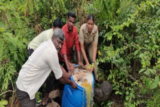 Illicit liquor seized in Vellore