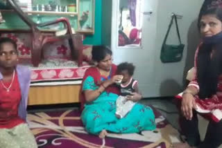 Parents threw the child  in Channarayapatna