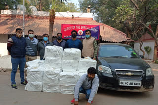 Team of Northern District Special Staff caught 2200 bottles of liquor