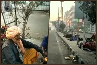 Outbreak of cold in Delhi life of people living on the streets became difficult