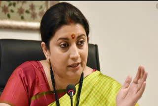 Rahul Gandhi lying and misleading farmers: Irani  കർഷകരെ തെറ്റിദ്ധരിപ്പിക്കുകയാണ് രാഹുൽ ഗാന്ധി ചെയ്യുന്നതെന്ന് സ്മൃതി ഇറാനി  സ്മൃതി ഇറാനി  Rahul Gandhi misleading farmers  രാഹുൽ ഗാന്ധി