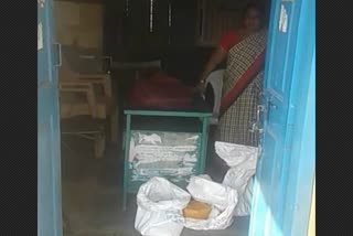 Anganwadi teacher who stole children's food items