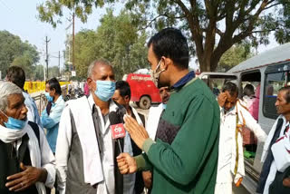 Opposition to agricultural law in Sheopur