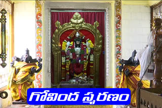 Ongoing peoples of devotees at temples in Warangal distric