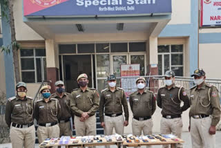 North West delhi District Police recovered 49 mobile phones in 3 days