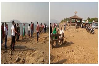 less crowd of citizens at the tourist spot in Lonavala during christmas