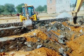 Jaipur Development Authority, JDA action against encroachment, अतिक्रमण को हटाया गया, Encroachment in jaipur