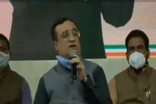 Ajay Maken statement, Rajasthan Congress in-charge Ajay Maken