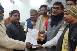 delegation-of-ganga-pul-sanghars-samiti-committee-met-babulal-marandi-in-sahibganj