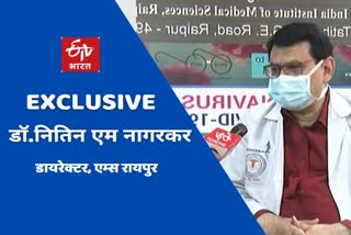 etv-bharat-exclusive-interview-with-director-of-aiims-dr-nitin-m-nagerkar