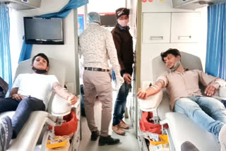 40 people donated blood in camp set in Kirari, Delhi