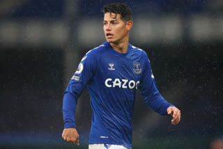 Rodriguez to miss next two games for Everton, confirms Ancelotti