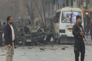 Four killed in Kabul blasts aimed at police