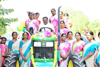 choppadandi mla distributed agriculture machines