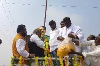 vh participated in vangaveeti idolatry event in suryapet district