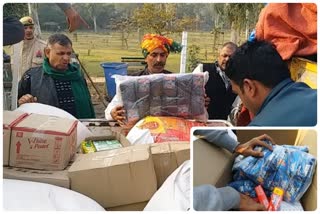 Noida: Ration sent to farmers sitting on sit-in protest at Hemkund Gurdwara