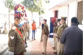 ज्वाइंट पुलिस कमिश्नर ने सरोजनी नगर थाने का किया निरीक्षण.