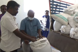 3500 kg  ration rice seized in tirupattur