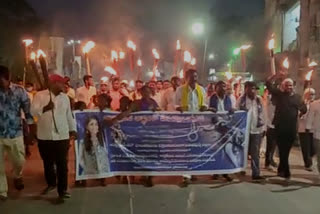 protest in prakasam district