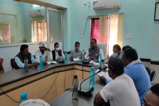 Municipality president held meeting