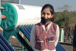 Aarushi Katna of Kadohata was selected for  State Children's Science Competition