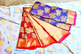 sircilla Weavers produce new type of  saree with a new machineries