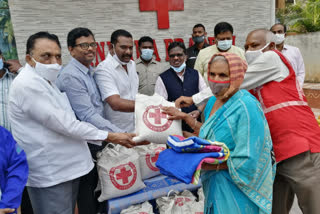 helping to oldage home at guntur