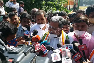 Siddaramaiah allegation