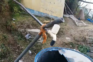 Water is freezing in pipes in Chamba