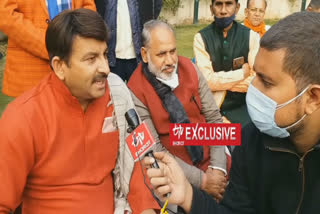 bjp mp Manoj Tiwari invite delhi cm at his residence to discuss on agriculture law