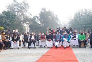 Piyush Goyal listened man ki baat program at Delhi University