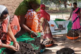 women-of-self-help-group-earning-money-by-making-vermi-compost
