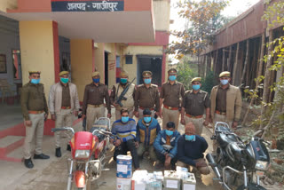 four thieves arrested in ghazipur