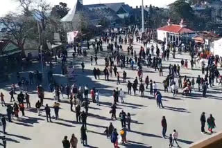 More than 15 thousand tourists reached Shimla in 2 days