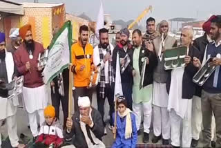 farmers protest Bastara toll plaza Karnal