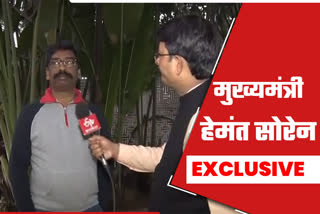 exclusive talks with cm hemant soren