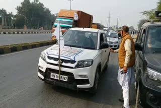 hisar farmers protest on delhi-jaipur highway