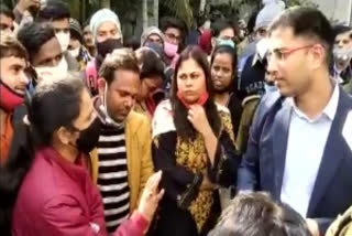 BPSC exam candidates protest alleging paper leak