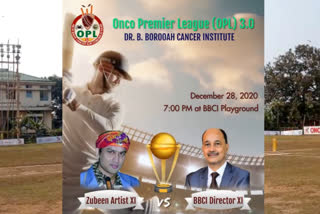 _Zubeen Gurg organised a Cricket Place for covid-19 and cancer awareness
