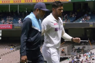 AUS vs IND: Umesh Yadav suffers injury, hobbles off field