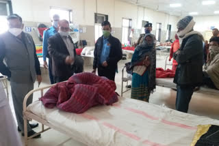 SDM inspected morena district hospital