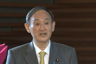 ban on entry of foreigners 'to save lives' says prime minister of japan yoshihide suga