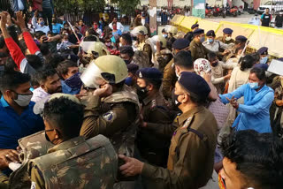 protest-of-vidya-mitan-in-raipur