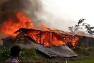 fire in khagaria